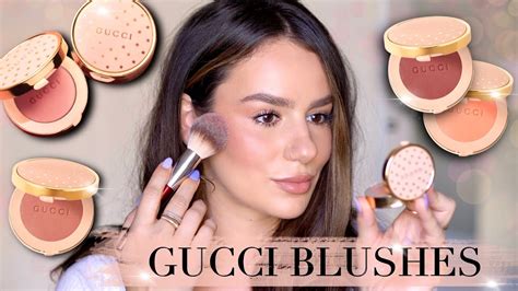 gucci blush tender apricot|Gucci Beauty Blushes Review! Gucci Blush De Beauté .